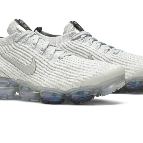 Nike Air VaporMax Flyknit 3 'White Reflect Silver' - Picture 8 of 16